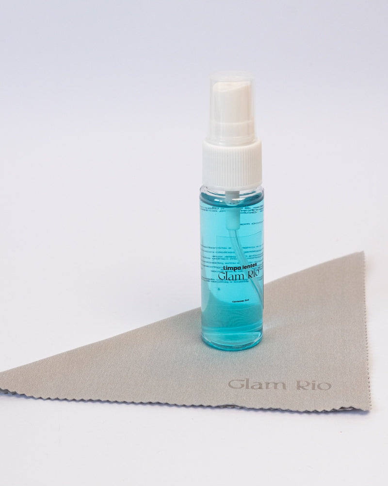Limpa Lentes + Flanela Mágica